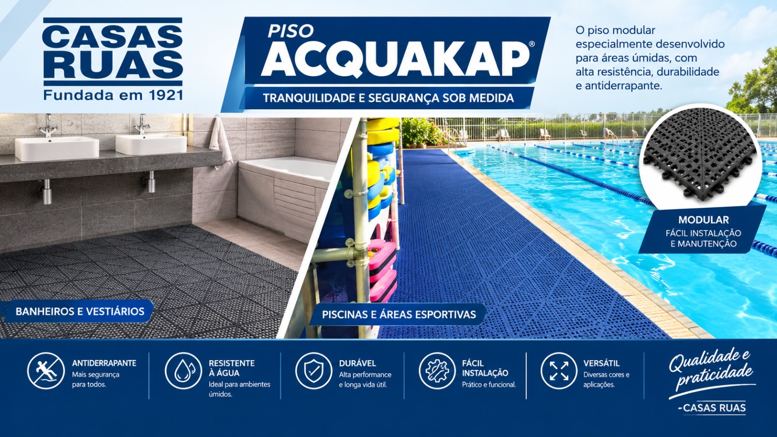 Piso Modular PVC